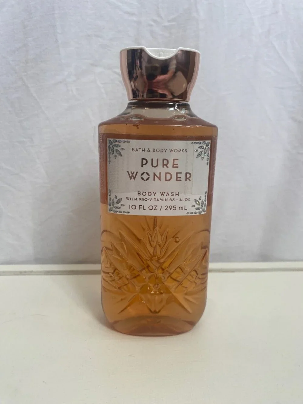 Bath & Body Works New Pure Wonder Body Wash 10oz And Body Cream 8oz